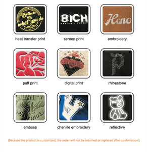 Pantalon de jogging personnalisé en coton polaire pour hommes pantalon de jogging brodé vierge surdimensionné en éponge française bouffée d'impression pantalon de survêtement baggy pour hommes - Product Image 6