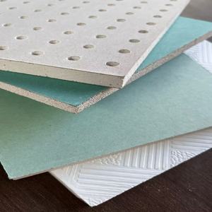 Modernes Design 60x60 7mm 12mm Wasserdichte PVC-Gipskartonplatten Deutschland Dekoration für Innenwandverkleidung Schalldämmende Decke - Product Image 2