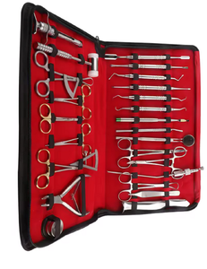 Instrumental Quirúrgico para Ombligo, Juego de 26 Piezas de Acero Inoxidable para Implantes Dentales, Certificado CE Clase I - Product Image 4