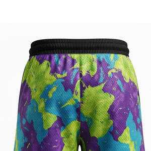 Pantalones Cortos de Baloncesto Sublimados Personalizados para Hombre, Ropa Deportiva Ligera de Malla para Gimnasio, Entrenamiento y Juego en Cancha - Product Image 6