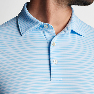 Personnalisable coupe ajustée séchage rapide pour polo Performance active coton doux anti-rides caractéristique style décontracté logo en gros - Product Image 6