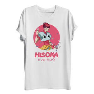 Hunter X Hunter Hisoka T-Shirt 100% Cotton Jersey Breathable Compressed <b>Animated</b> Character Logo Design Fitted Style 300 Grams - Product Image 3