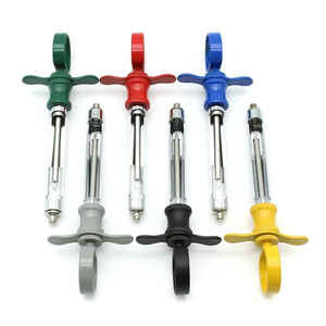 Instrumentos de implante dental de grado A Jeringas de aspiración manual de acero inoxidable en diseño multicolor - Product Image 6