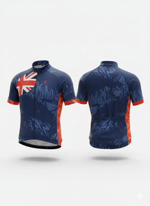 Maillot de cyclisme personnalisé léger en sublimation avec ourlet et manches élastiques en spandex et polyester, maillots de cyclisme OEM - Product Image 6
