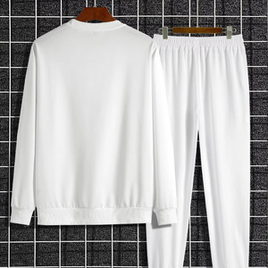 New Stylish Printed Wholesale Sweat Suits Casual Design Breathable O-Neck Tracksuits Trending High Quality <b>Organic</b> 2 Piece Set - Product Image 1