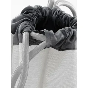 Custom Athleisure Gymsac <b>Backpack</b> for Merchandising Promotional <b>Drawstring</b> Sportpacks - Product Image 6