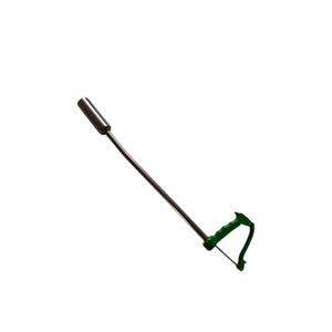 Aplicador de pistola de bolo cromado de acero recto para ovejas y animales grandes, instrumento veterinario, herramienta para el cuidado de mascotas - Product Image 4