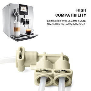 Pièces détachées pour machine à café, kits de réparation pour machine à expresso, connecteur thermobloc d'eau avec clips de maintien et joints toriques pour Jura - Product Image 5
