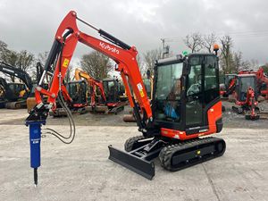 2024คูโบต้า U40-3ที่มีคุณภาพสูง4Ton มินิขุดใช้ชั่วโมงต่ำ yanmar มินิตีนตะขาบขุดคูโบต้าขุดคูโบต้า - Product Image 4