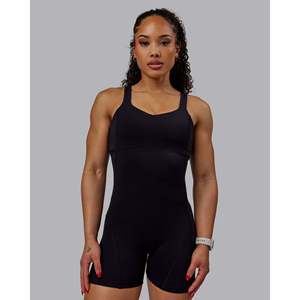 Inertia Sports <b>Bodysuit</b>-Black - Product Image 5