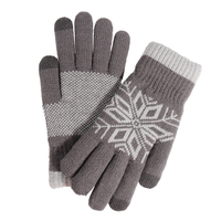 Gants unisexes en twill tricotés 100 % laine, longueur poignet, à doigts complets, compatibles écran tactile, multifonctionnels, pour l'hiver, vente en gros