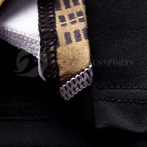 Shorts de compression pour hommes Fitness High Street, taille élastique, respirant, séchage rapide, spandex/polyester, été, personnalisable - Product Image 6