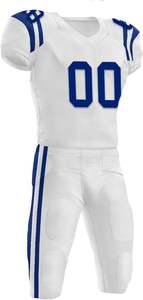 Uniforme de football américain pour les joueurs de l'équipe Ensemble de pantalons en jersey personnalisés Matériau souple et respirant Meilleure vente sur le marché - Product Image 3