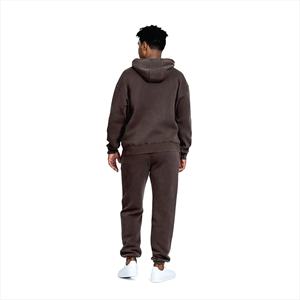 Conjunto Deportivo de Alta Calidad para Hombre, Sudadera con Capucha y Pantalones Deportivos Anchos de Algodón Grueso, Estampado Digital, Venta al Por Mayor - Product Image 6