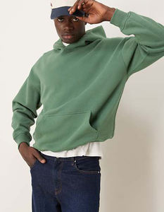 เสื้อฮู้ดดี้ผ้าฟลีซโพลีเอสเตอร์/คอตตอนคุณภาพสูง ทรงปกติ พร้อมกระเป๋าเสื้อ  สำหรับผู้ชาย ฤดูหนาว  มีตัวเลือกปรับแต่งได้ - Product Image 2