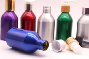 250ML Liquide Essence Aluminium Métal Bouteille En Gros Vietnam Fabricant pour Cosmétiques Shampooing et Après-Shampooing - Product Image 4