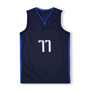 เสื้อบาสเก็ตบอลแบบ unisex ระบายอากาศได้ดี สวมใส่สบาย ซับเหงื่อได้ดี พร้อมกางเกงขาสั้น  รับสกรีนโลโก้ด้วยเทคนิค Sublimation มีไซส์พลัสไซส์ให้เลือก - Product Image 2