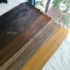 Extensions de cheveux humains en vrac droites naturelles de luxe Longueur personnalisée Cheveux bruts vietnamiens directement du fabricant - Product Image 5