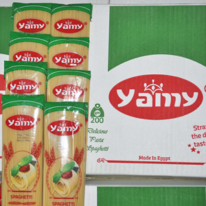 Yamy สปาเก็ตตี้ข้าวสาลีแข็งคุณภาพสูงขนาด200กรัมเนื้อเนียนรสชาติดีสำหรับมื้ออาหารอย่างรวดเร็วพร้อมจัดส่งทั่วโลกขายส่ง - Product Image 1