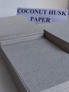 Feuilles de papier faites à la main à partir de coques de noix de coco, papier en fibre naturelle écologique pour l'artisanat, la papeterie, l'emballage et la reliure - Product Image 4