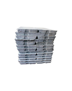 #2/#3/#5 Zamak Materias primas Alta calidad 98.7%-99.995% Lingotes de aleación de zinc de pureza Precio competitivo" - Product Image 1