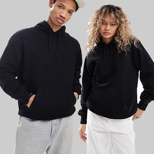 Sudaderas sueltas de hombre con capucha y peso pesado de alta calidad de 360gsm con logotipo impreso personalizado - Product Image 1