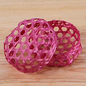 กล่องเก็บของไม้ไผ่ขนาดเล็กพร้อมฝาปิดกล่องธรรมชาติเป็นมิตรต่อสิ่งแวดล้อม - Product Image 4