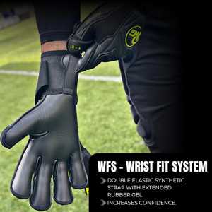 Guantes de portero de fútbol Guantes de portero de cuero con agarre de grado profesional - Product Image 5