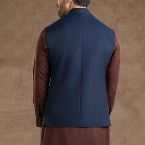 Chaleco de hombre hecho a medida para boda con logotipo de diseño personalizado y talla regular y cómodo Chaleco de boda para hombre - Product Image 4