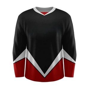 Jersey de hockey sobre hielo Youth Capitals personalizado al por mayor diseño de poliéster de alta calidad hecho en Pakistán servicio OEM disponible - Product Image 1