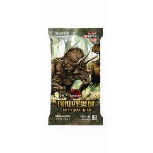 Jurassic Park TCG Booster Box BS-02 Earth Guardian Versión Coreana 24 Paquetes Juego de Cartas Coleccionables - Product Image 1