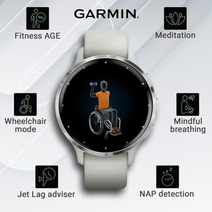Smartwatch GPS Venu 3S, orologio da 41 mm con Display AMOLED, funzioni avanzate per la salute e il Fitness, - Product Image 4