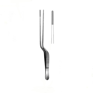 Pinzas personalizadas de alta calidad 2023 JANSEN160mm pinzas en forma de bayoneta de acero inoxidable pinzas en forma de bayoneta de GRAYROCKS ENTERPRISES - Product Image 1