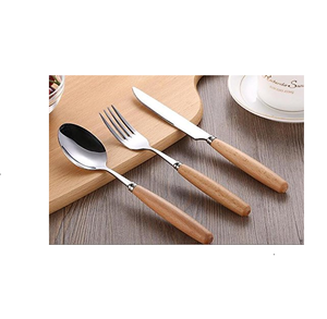 ชุดช้อนส้อมเครื่องใช้บนโต๊ะอาหารชุดเครื่องใช้บนโต๊ะอาหารสีทองพร้อมเครื่องใช้ในงานปาร์ตี้ทำจากสเตนเลสสตีล - Product Image 2