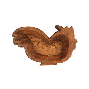 Nouveau design belle couleur en bois coq pâte bol bougeoir accessoires de décoration en gros du Vietnam - Product Image 1