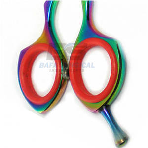 Ciseaux de barbier en acier inoxydable de haute qualité, ciseaux à cheveux avec design ergonomique de la poignée - Product Image 5