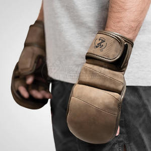 2024 nouveaux modèles combat professionnel gants en cuir hybrides lourds sac de boxe de haute qualité gants de sparring - Product Image 4