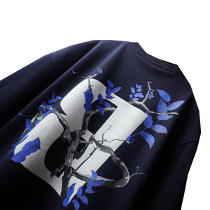 Camiseta extragrande de algodón 100% para hombre, ropa de calle de alta calidad, Jersey recortado personalizado para Puff, Logo estampado, Boxy Fit, estilo informal DTG - Product Image 5