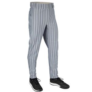 กางเกงเบสบอลสีเทากับเสื้อผ้าปักลายสีดำแห้งเร็ว250 GSM ทีมเยาวชนกางเกงเบสบอลสั่งทำ - Product Image 3