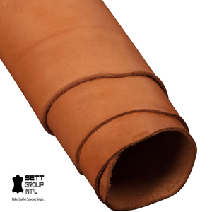 Véritable 1.1-1.3MM de qualité supérieure OEM !! Cuir de vache pleine croûte de grain beige pour jupes chaussures artisanales ceintures clients de confiance - Product Image 2