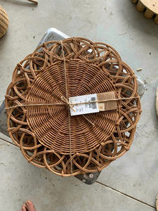 Mélange parfait de fonctionnalité et d'élégance Assiette en rotin pour la décoration Maison et Restaurant-Assiette en rotin en vrac pour l'exportation - Product Image 6