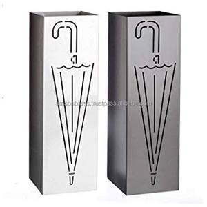 Porte-parapluie perforé en métal acier inoxydable antidérapant maison et bureau porte-parapluie utilisé décoration de la maison - Product Image 6