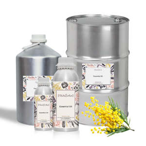 Loción Corporal 100% Pura de Aceite Esencial de Mimosa, Hidratante, Iluminadora, Reafirmante y Nutritiva, con Ingredientes Herbales y Florales, Muestra Gratis - Product Image 3