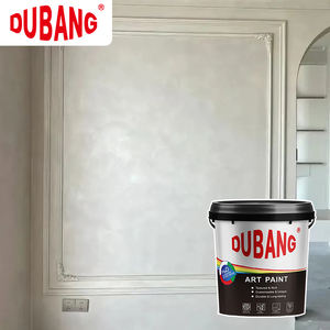 DUBANG Imitation Velvet Texture Wall <strong>Paint</strong> Professional Troweling <strong>Technique</strong> Luxury Decorative Coating Custom Color Available - Product Image 3