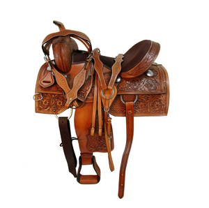 Sillas de Montar de Cuero de Primera Calidad para Caballos de Barril Estilo Western, Venta al por Mayor, Sillas de Montar Personalizadas de Alta Calidad y Elegantes para Senderismo Ecuestre, Gran Oferta - Product Image 6