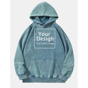 Sweat-shirt à capuche décontracté à manches longues pour hommes, pull d'automne avec motif brodé et capuche de poche à cordon de serrage - Product Image 5