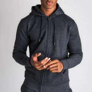 Fabricantes de ropa Traje de sudor personalizado Unisex Heavyweight Fleece Algodón Sudadera con capucha Pantalones de chándal y Sudadera con capucha Conjunto Chándales para hombres - Product Image 4