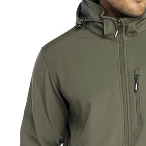Meilleur fabricant Veste Softshell pour hommes Qualité supérieure Légère à manches longues Aussi Vestes Softshell à capuche pour hommes - Product Image 2