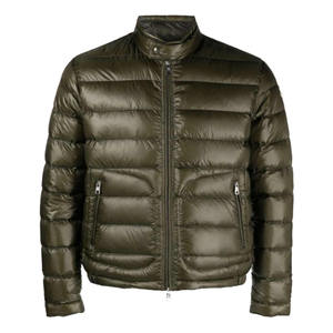 Veste en duvet d'extérieur personnalisée OEM pour hommes, manteau d'hiver léger, chaud, imperméable et coupe-vent pour la vente en gros - Product Image 4