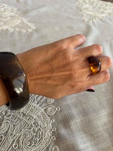 Bracelets et joncs en résine pour femmes, nouvelle collection, bijoux de style ange pour les fêtes et les mariages, haute qualité - Product Image 2